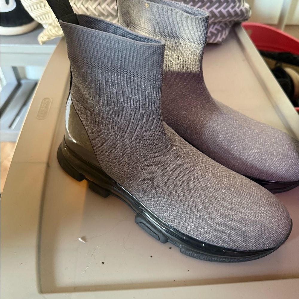 Michael Kors Gray Sock Sneakers